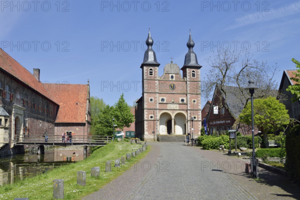 Castle Chapel at Raesfeld Castle, Münsterland, North Rhine-Westphalia, Germany