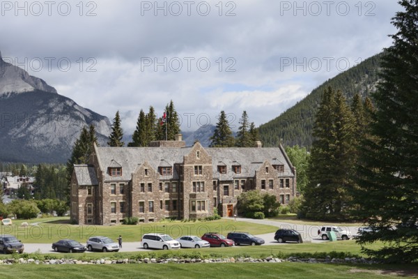 Parks Canada Administration Building, Canada Place, Banff, Banff National Park, Alberta, Canada
