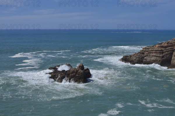 Rocky coast, Carrapateira, Parque Natural do Sudoeste Alentejano e Costa Vicentina, Algarve, Portugal