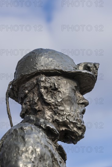 Miner, Statue, Longyearbyen, Spitsbergen, Svalbard