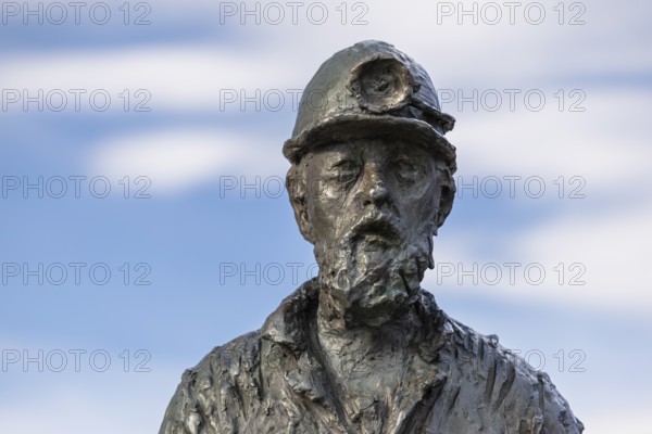 Miner, Statue, Longyearbyen, Spitsbergen, Svalbard