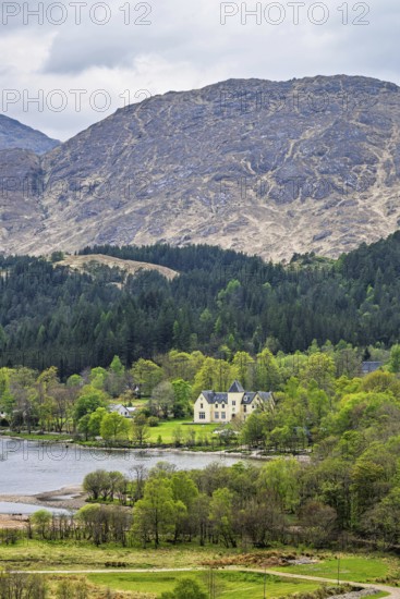 Loch Shiel, Glenfinnan Viaduct, River Finnan, West Highland, Scotland, United Kingdom