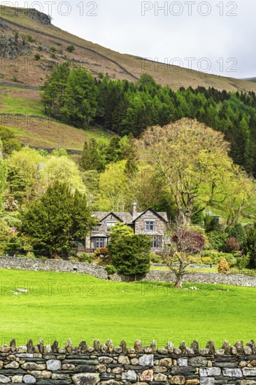 Grasmere Lake, Grasmere, Ambleside, Lake District, Westmorland, Cumbria, England, United Kingdom
