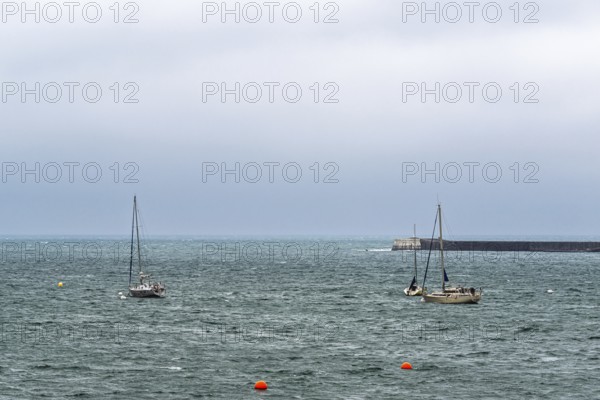 Seaside in Saint-Jean-de-Luz, Nouvelle-Aquitaine, Pyrenees-Atlantiques, France