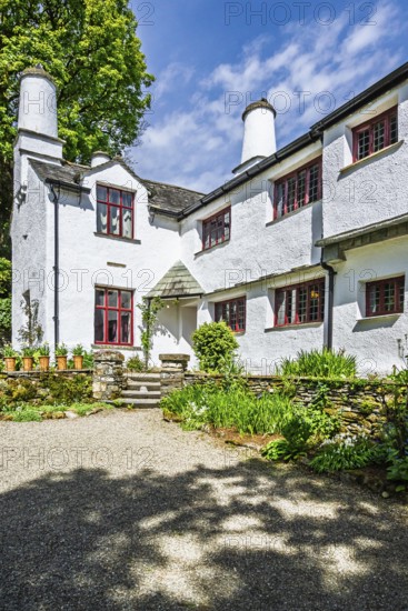 Townend house, National Trust, Troutbeck, Windermere, Lake District, Cumbria, England, United Kingdom
