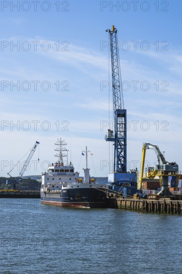 Port Docks in Poole, Dorset, England, United Kingdom