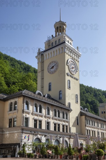 The Town Hall.Rosa Khutor. Big Sochi. Russia