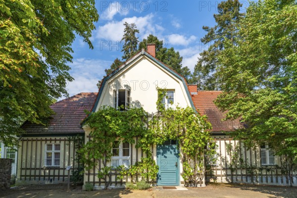 Hans Fallada Museum home, Carwitz, Feldberger Seenlandschaft, Mecklenburg Lake District, Mecklenburg-Western Pomerania, Germany