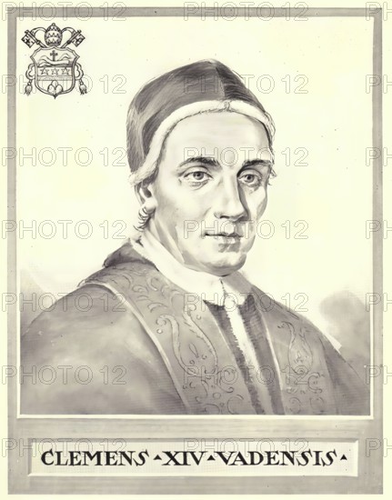 Clement IX (born 28 January 1600 in Pistoia, died 9 December 1669 in Rome), legal name Giulio Rospigliosi, was Pope of the Catholic Church from 1667 to 1669, Historical, authentic, digitally restored reproduction from a 19th century original, Record date not stated