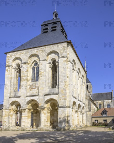 Abbey of Fleury (Benedictines), Saint-Benoît-sur-Loire, Département Loiret, France