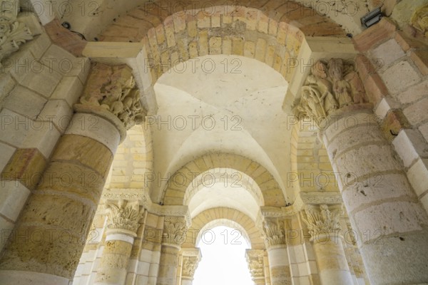 Abbey of Fleury (Benedictines), Saint-Benoît-sur-Loire, Département Loiret, France