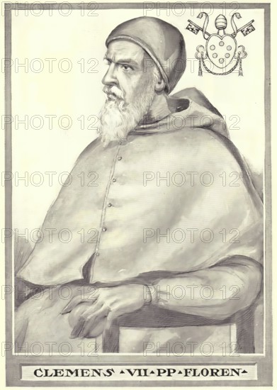 Clement VI, originally Pierre Roger or Peter of FÃ©camp, (born around 1290 at the castle of Maumont in Rosiers-d'Ã‰gletons, CorrÃ¨ze, France, died 6 December 1352 in Avignon, France) was a French Benedictine monk, Historical, authentic, digitally restored reproduction from a 19th century original, Record date not stated