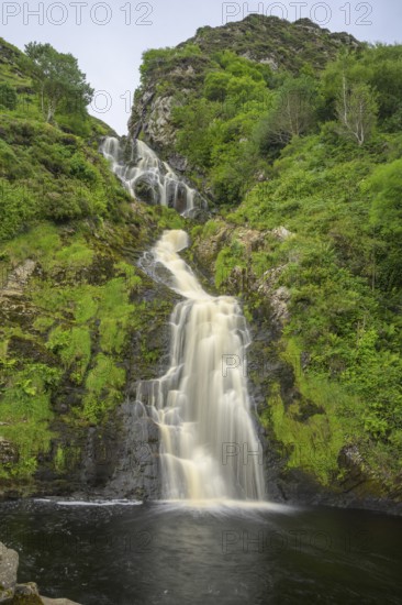 Assaranca Waterfall, Maghera, Inishkeel, County Donegal, Ireland