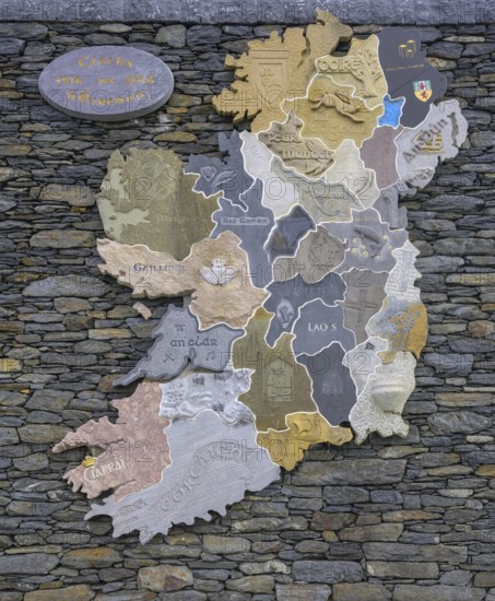 Clocha na HeireAnn the Counties of Ireland, Glencolumbkille, County Donegal, Ireland