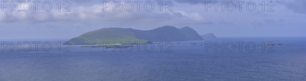 Great Blasket Island seen from Clogher Head, Clogher, Kerry, Ireland