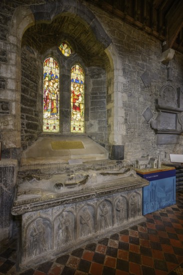 Tomb of James Schortals and Katherine Whyte, St. Canice's Cathedral, Kilkenny, County Kilkenny, Ireland