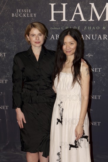 Jessie Buckley and Chloé Zhao, Hamnet, German premiere at the Delphi Filmpalast, Berlin, 8.12.2025