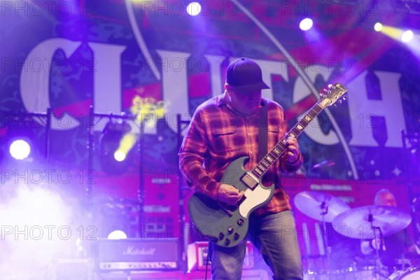 Tim Sult, guitarist from Clutch, live on UK & European Tour 2025 at Huxleys Neue Welt in Berlin on 03.12.2025