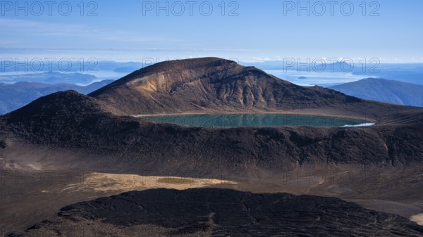 The Blue Lake, Tongariro Alpine Crossing, Tongariro National Park, North Island, New Zealand