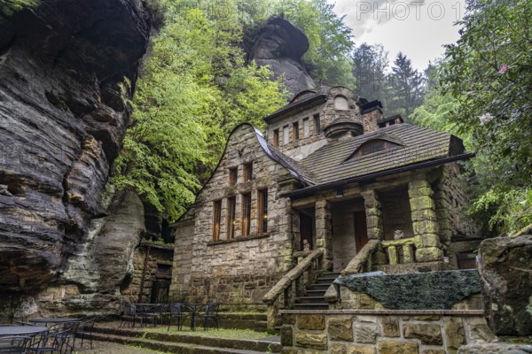Pension and restaurant The old gas plant in HÅ™ensko, Czech Republic