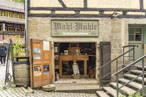 The Mahl-MÃ¼hle in Schmilka, Bad Schandau, Saxony, Germany