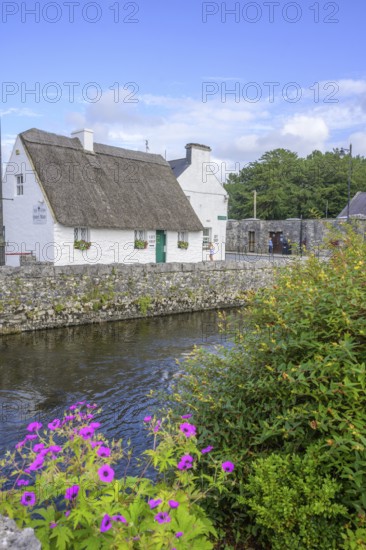 Thatched house (Museum Film Quiet man), Cong, County Mayo, Ireland