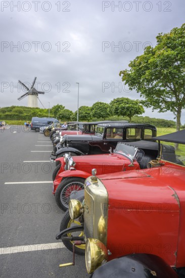 Classic car meeting at the mills of, Skerries, County Dublin, Ireland