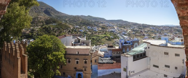 MAR, Chefchaouen, Medina, Pano