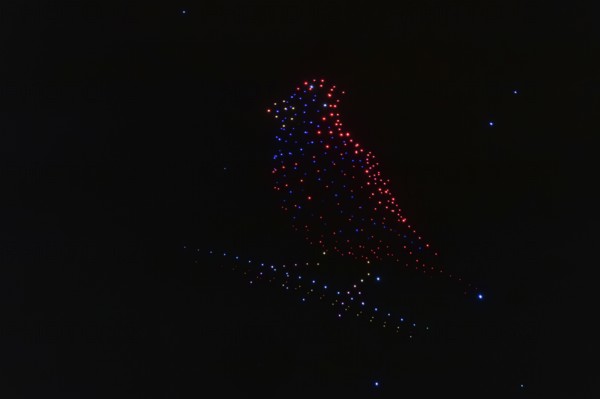 D, drone show
