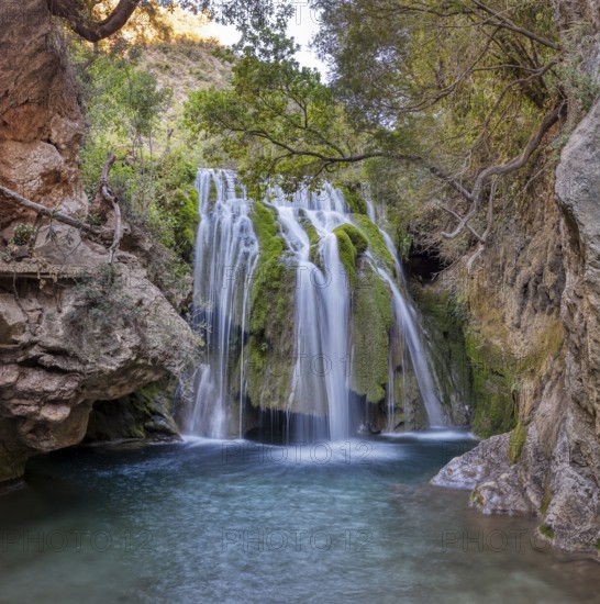 MAR, Akchour, Waterfall, Pano, HDR