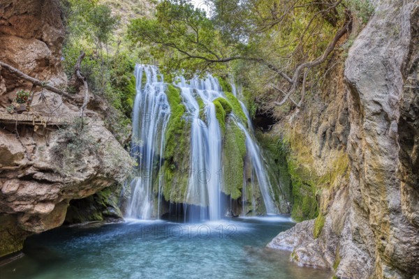 MAR, Akchour, waterfall, hdr
