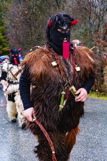 Krampus, Bischofswiesen, Berchtesgadener Land, Upper Bavaria, Bavaria, Germany