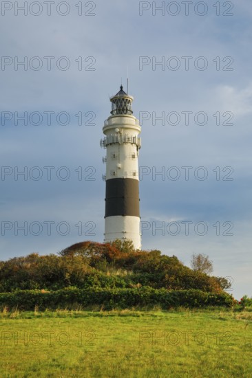 Langer Christian lighthouse near Kampen on the island of Sylt, Germany
