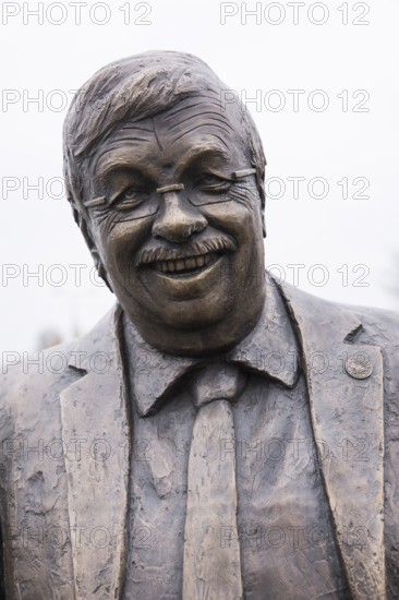 Walter LÃ¼bcke memorial at the erection of Walter LÃ¼bcke Platz in front of the Konrad Adenauer Haus, the party headquarters of the Christian Democratic Union (CDU) on 02.12.2025. The square was erected by the Centre for Political Beauty (ZPS) and approved by the Berlin Mitte district office for two years. Walter LÃ¼bcke was a member of the Hessian state parliament for the CDU and was murdered by an AfD supporter on 2 June 2019