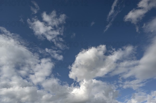 Heap Clouds, (Cumulus), Mecklenburg-Western Pomerania, Germany