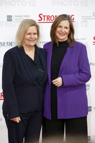 Nancy FÃ¤ser and Katrin GÃ¶ring-Eckardt at the world premiere of Stromberg - Everything again as usual on 1.12.2025 at the Zoo Palast in Berlin