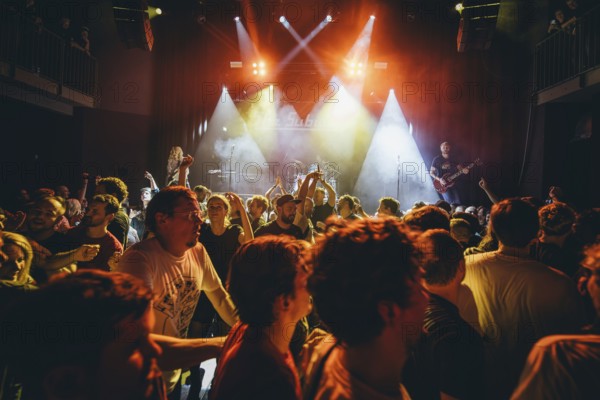 Fans on The Subways live on For Eternity Tour 2025 at Hole44 in Berlin on 29.11.2025