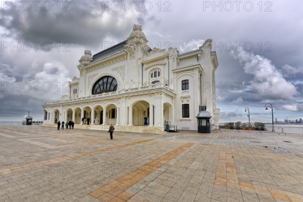 The old Casino, symbol of the Constanta city, Romania