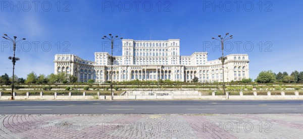Former palace of Ceausescu now Palace of the Parliament, Bucharest, Romania