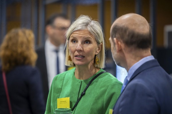 Annual event on the BW Automotive Industry Strategy Dialogue (SDA) in Stuttgart. Karin RÃ¥dström (Chief Executive Officer of Daimler Truck Holding AG) . Automotive industry conference. Stuttgart, Baden-WÃ¼rttemberg, Germany