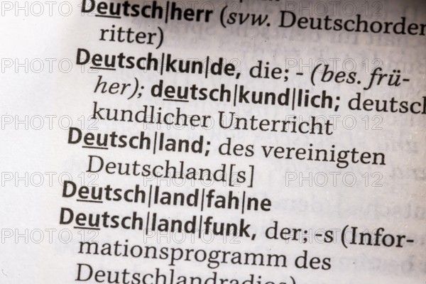 German language. Term from the Duden. Standard work of German spelling, 29th edition. germany