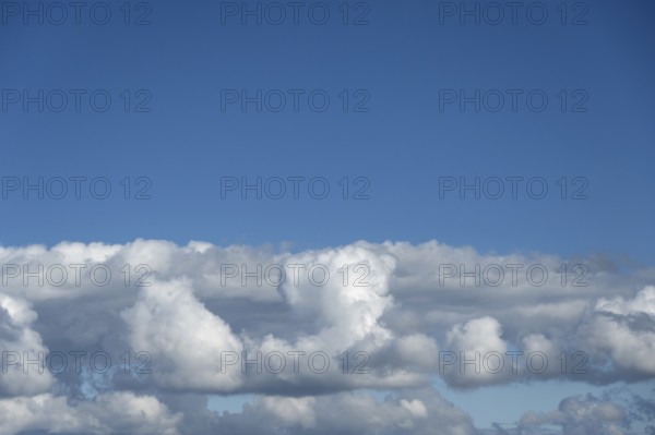 Rain clouds (Nimbostratus), Mecklenburg-Western Pomerania, Germany