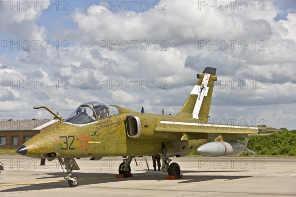 AMX aircraft, single-seat, aircraft type, fighter-bomber, reconnaissance aircraft, aircraft, armed forces, Italian air force, Spotterday, Wittmund, Lower Saxony, Germany
