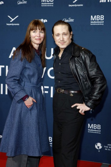 Mona LÃ¼ders and Timo Jacobs at the festival opening and the premiere of the movie 'Sentimental Value' at the 20th World Cinema Festival Around the World in 14 films at the cinema in the KulturBrauerei in Berlin on 28.11.2025
