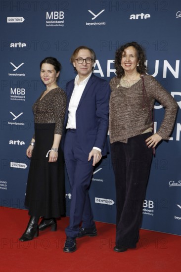 Bernhard Karl (m.) at the festival opening and the premiere of the movie 'Sentimental Value' at the 20th World Cinema Festival Around the World in 14 films at the cinema in the KulturBrauerei in Berlin on 28.11.2025