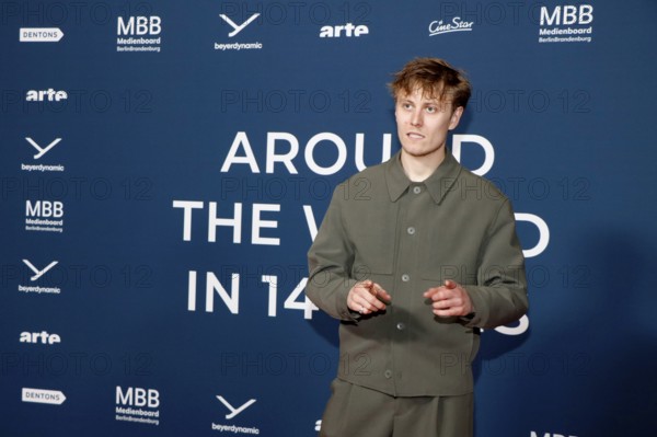 Max Schimmelpfennig at the festival opening and the premiere of the movie 'Sentimental Value' at the 20th World Cinema Festival Around the World in 14 films at the cinema in the KulturBrauerei in Berlin on 28.11.2025