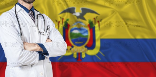 Ecuador national health system. Ecuador health and medical insurance concept