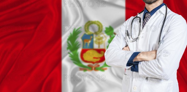Peru national health system. Peru health and medical insurance concept