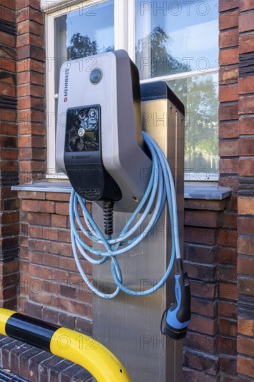 Charging station for electric cars, Berlin, Germany