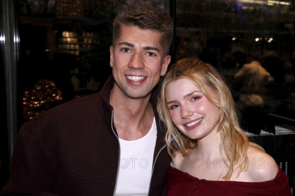 Maximilian Seitz, Eva Bloss, 5th Charity Celebrity Pack 2025 campaign for street sweeps e.V. at Bikini Berlin, 26.11.2025